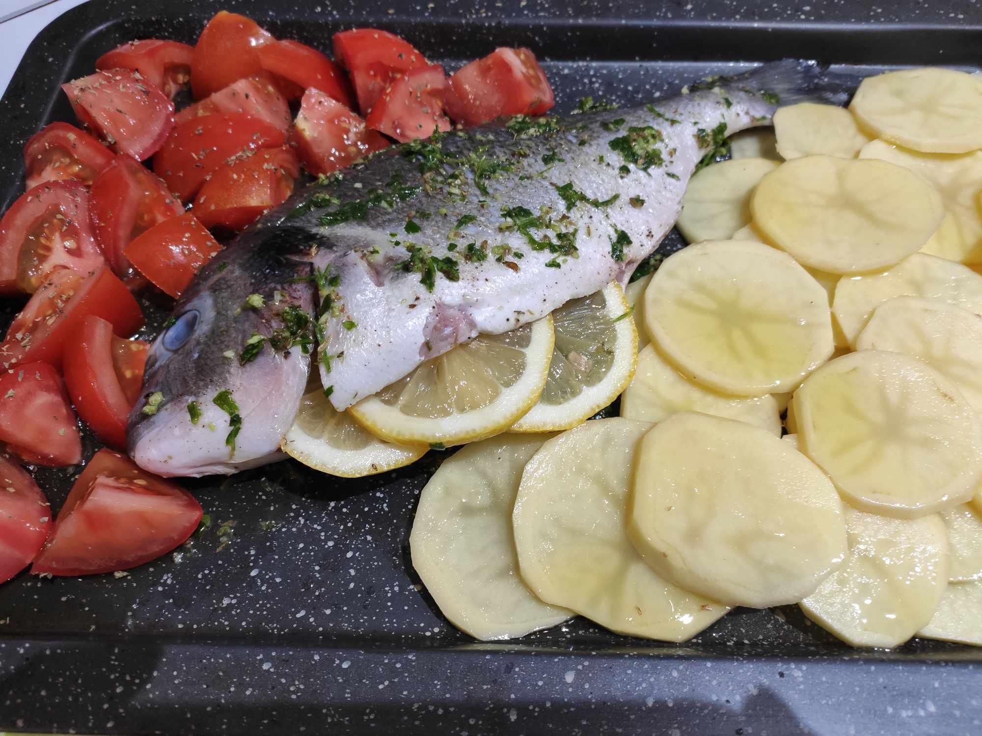 Baked Sea Bass A Delicious Delight Kastra Recipes